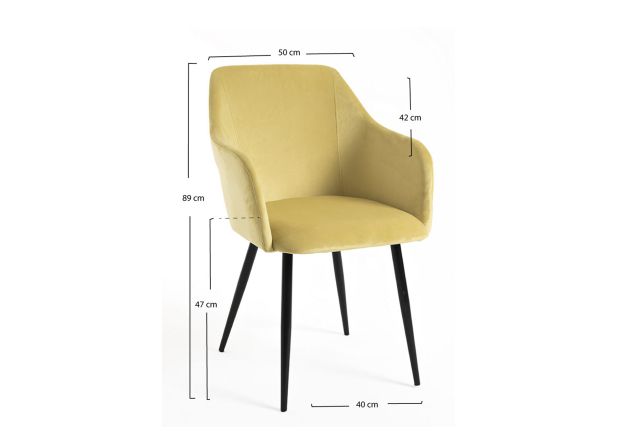 Silla Nanti Terciopelo
