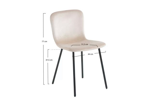 Silla Nawent Terciopelo