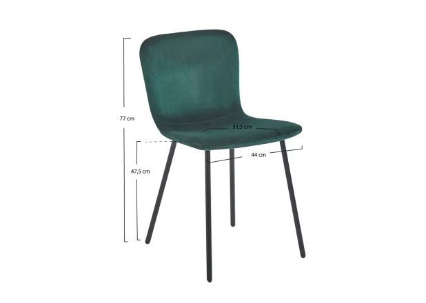 Silla Nawent Terciopelo