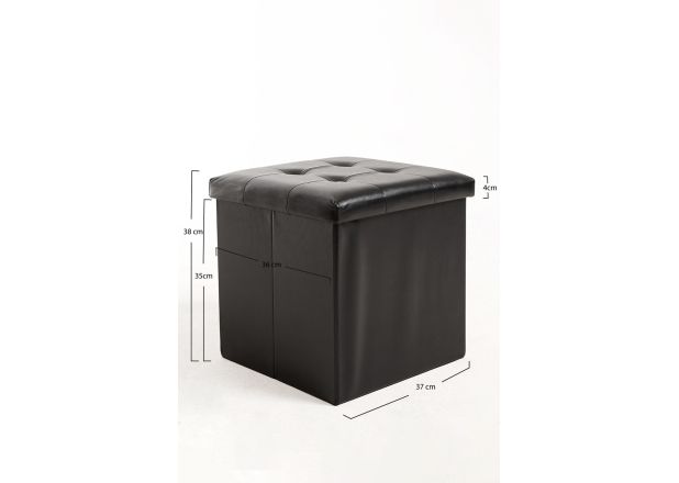Puff Almacenaje Tonpi 38 cm Terciopelo