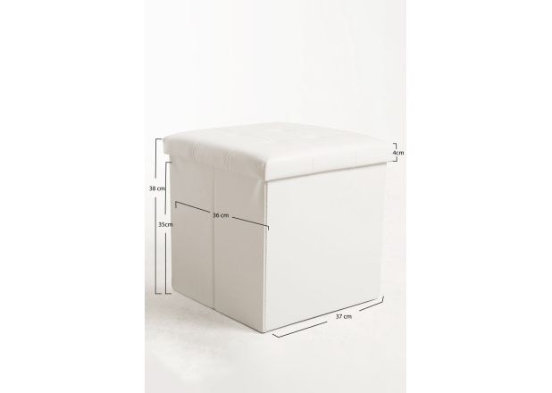 Puff Almacenaje Tonpi 38 cm Terciopelo