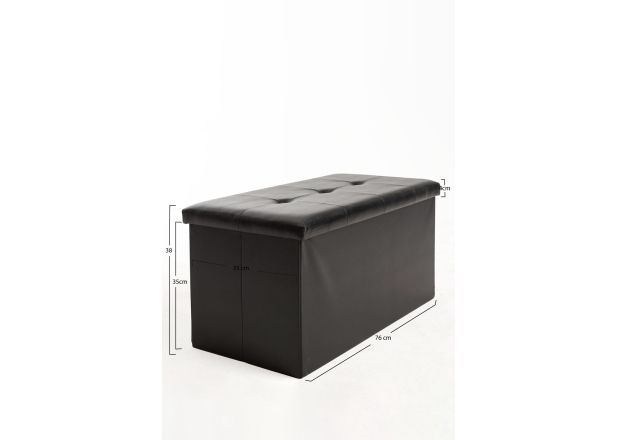 Puff Almacenaje Tonpi 76 cm Polipiel
