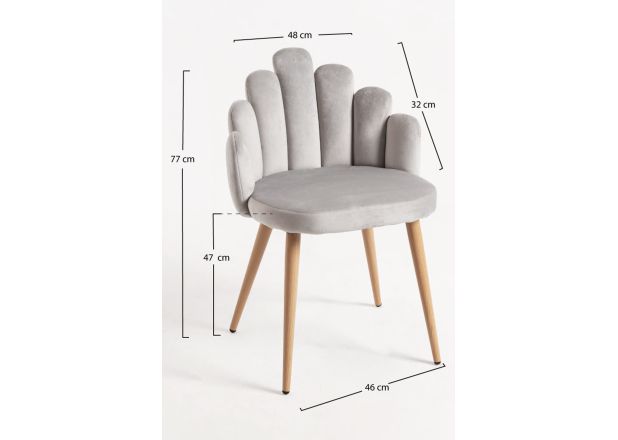 Silla Hanpe Terciopelo