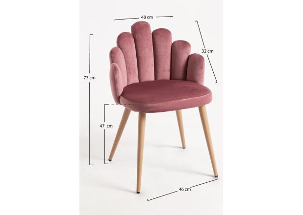 Silla Hanpe Terciopelo