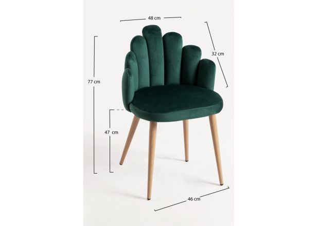 Silla Hanpe Terciopelo