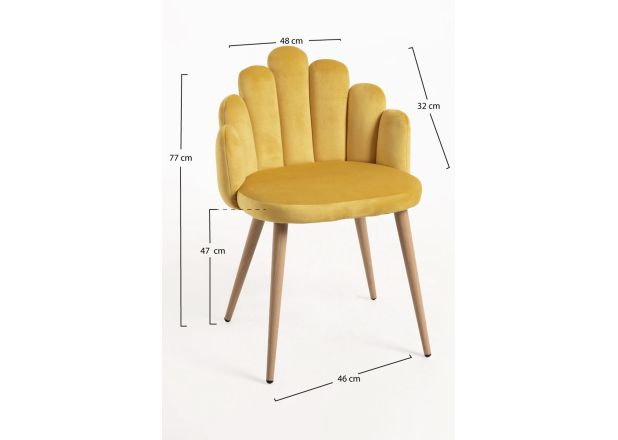 Silla Hanpe Terciopelo