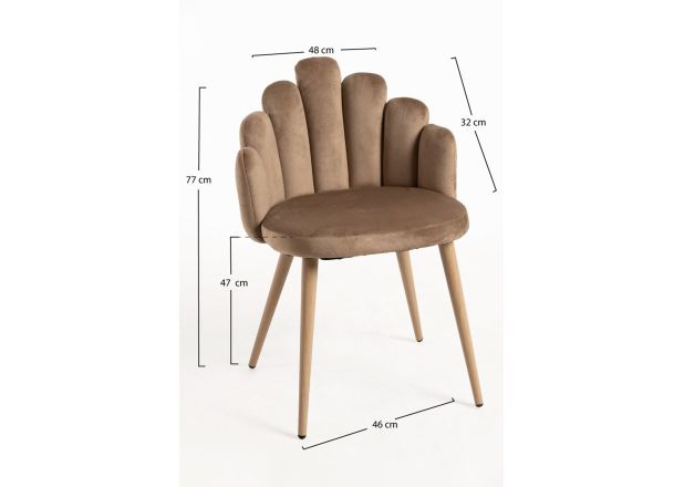 Silla Hanpe Terciopelo