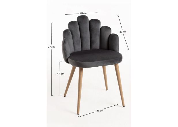 Silla Hanpe Terciopelo