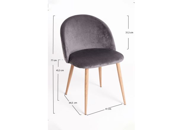 Silla Hill Terciopelo