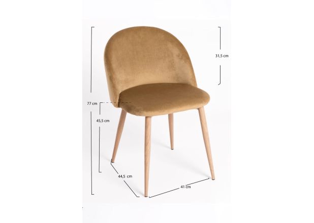 Silla Hill Terciopelo