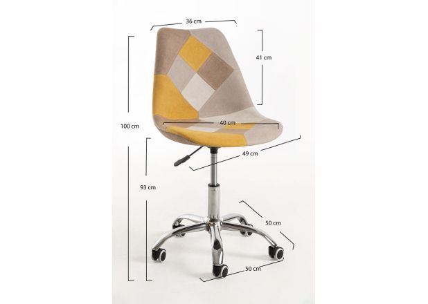 Cadeira Nova Patchwork