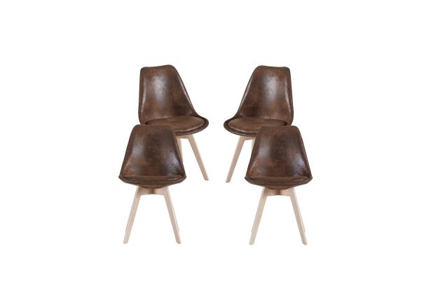 Pack 4 Sillas Mona Vintage