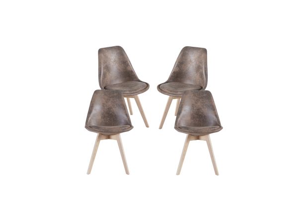 Pack 4 Cadeiras Mona Vintage