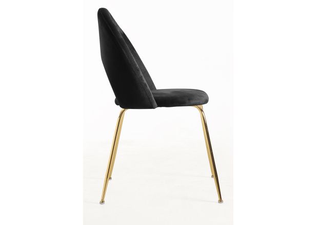 Pack 4 Sillas Wedan Gold Terciopelo