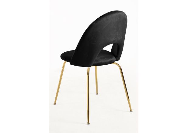 Pack 4 Sillas Wedan Gold Terciopelo
