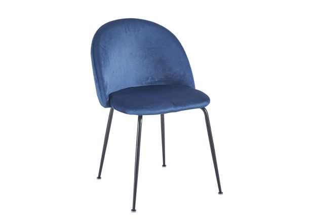 Silla Black Nilda Terciopelo