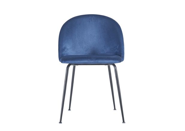 Silla Black Nilda Terciopelo