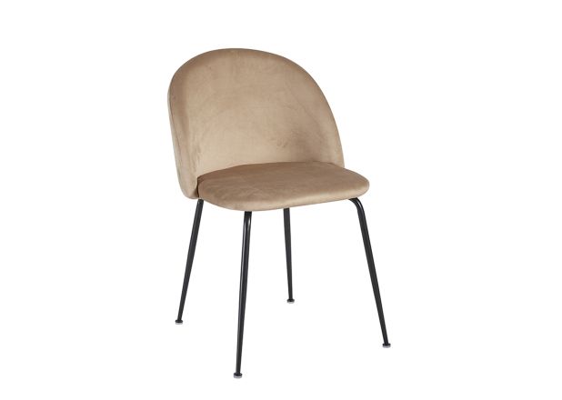 Silla Black Nilda Terciopelo