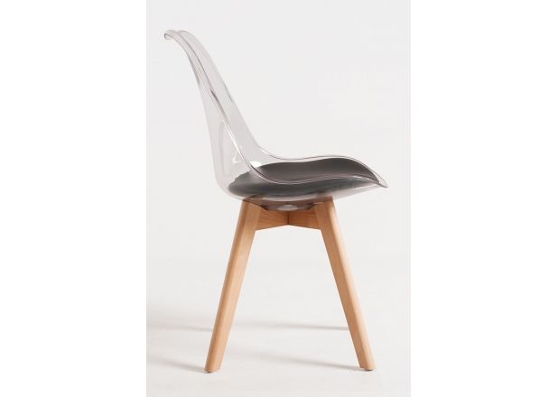 Silla Mona Transparente Asiento