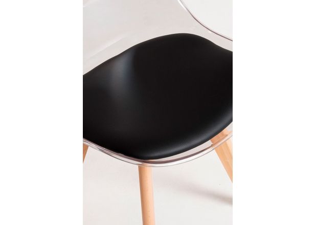 Silla Mona Transparente Asiento
