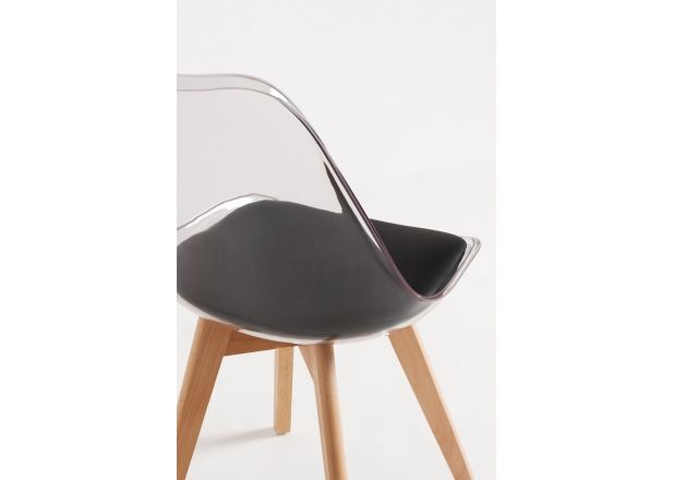 Silla Mona Transparente Asiento