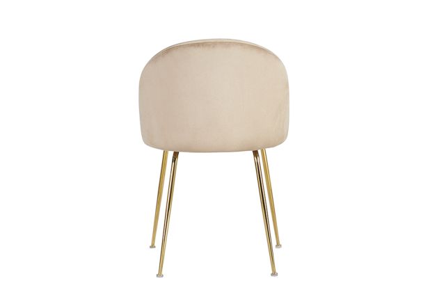 Pack 4 Sillas Golden Nilda Terciopelo