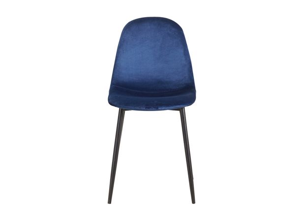 Silla Leo Black Terciopelo