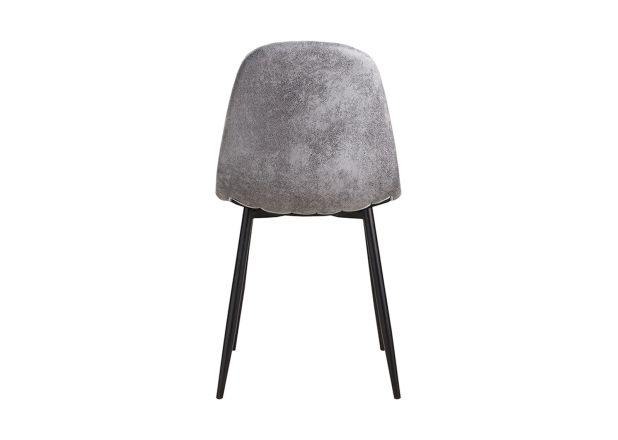 Silla Black Leo Polipiel Vintage