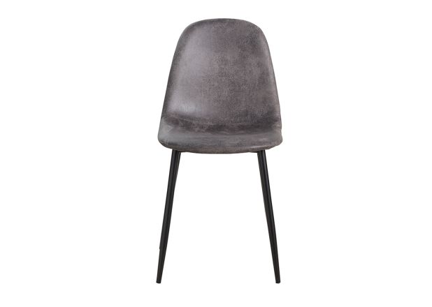 Silla Black Leo Polipiel Vintage