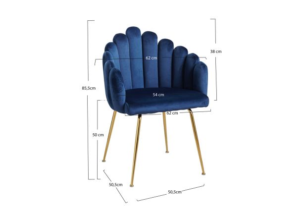 Silla Halpo Terciopelo