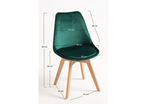 Silla Mona Terciopelo