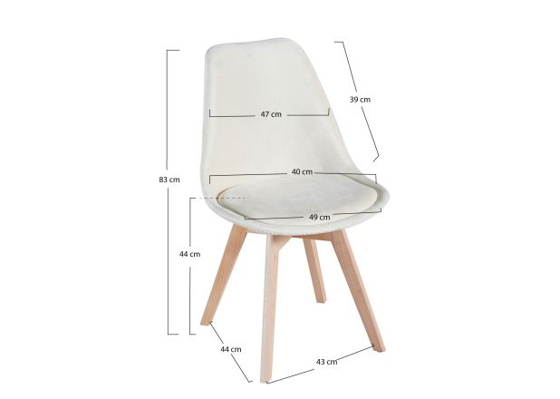 Silla Mona Terciopelo