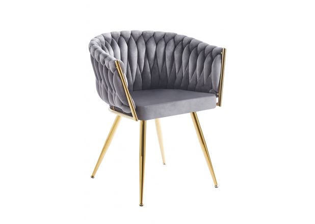 Silla Dinu Golden Terciopelo