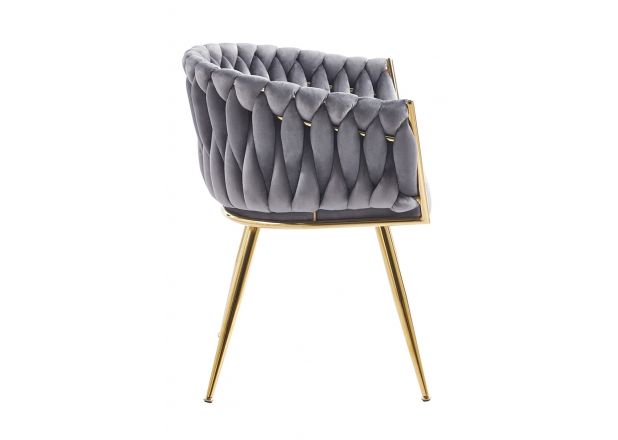 Silla Dinu Golden Terciopelo