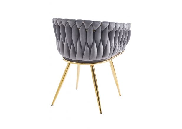 Silla Dinu Golden Terciopelo
