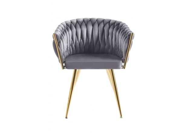 Silla Dinu Golden Terciopelo