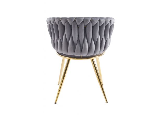 Silla Dinu Golden Terciopelo