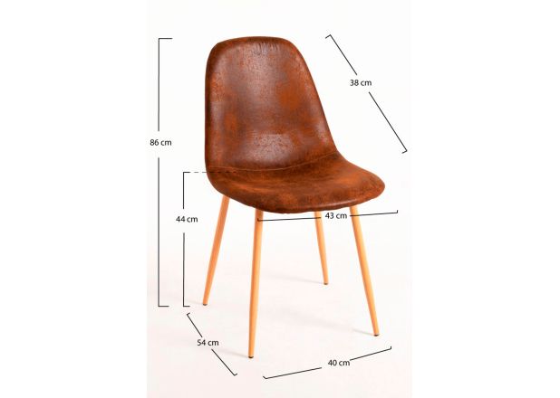 Silla Leo Polipiel