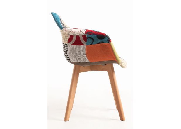 Pack 4 Sillas Luba Patchwork
