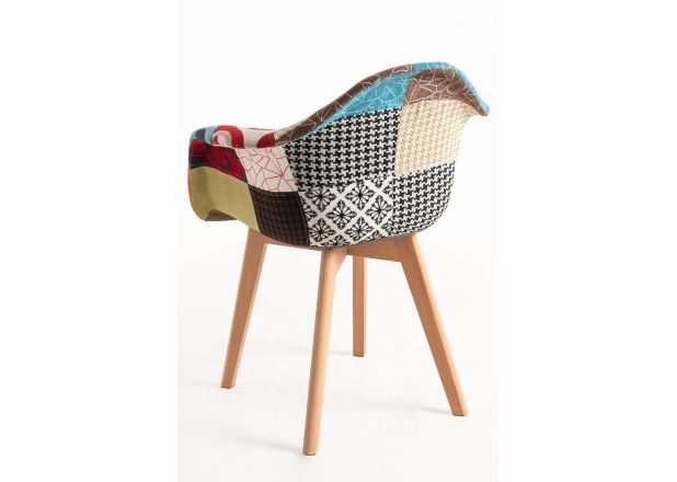 Pack 4 Sillas Luba Patchwork