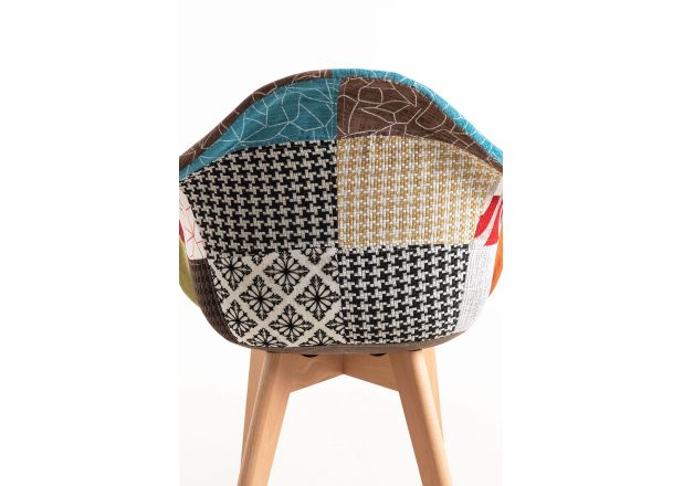 Pack 4 Sillas Luba Patchwork