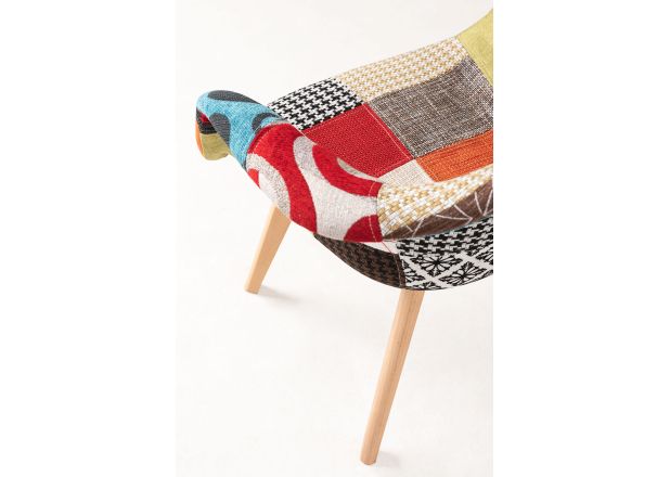 Pack 4 Sillas Luba Patchwork