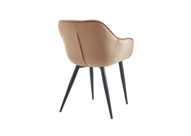 Silla Creta Black Terciopelo