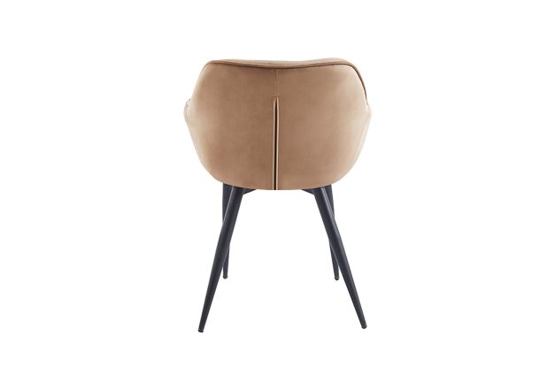 Silla Creta Black Terciopelo