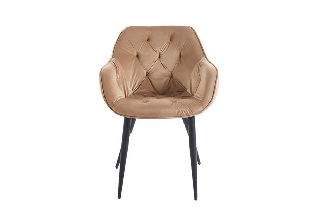 Silla Creta Black Terciopelo
