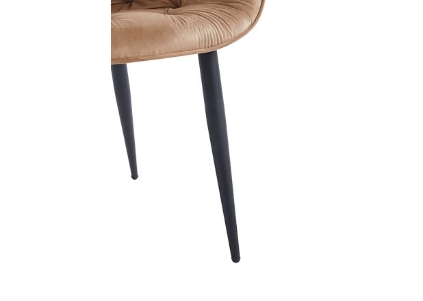 Silla Creta Black Terciopelo