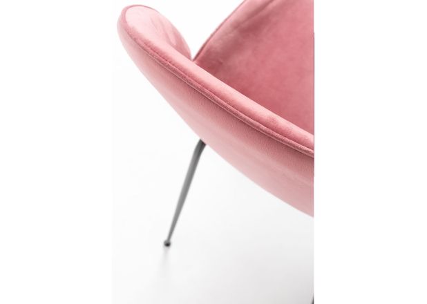 Silla Shel Black Terciopelo