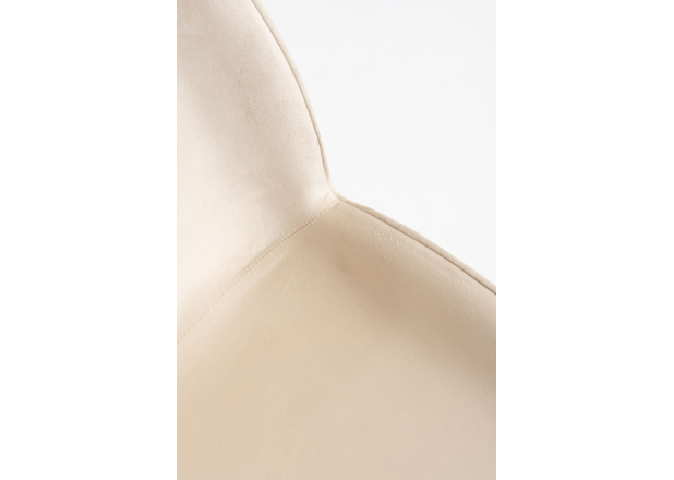 Silla Shel Black Terciopelo