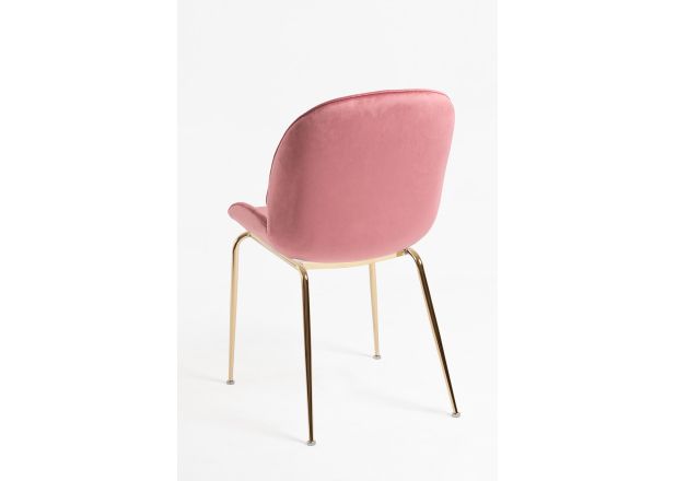 Silla Shel Golden Terciopelo