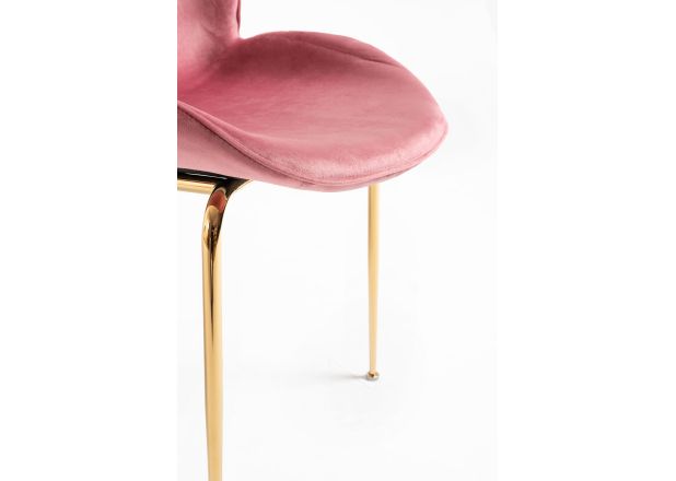 Silla Shel Golden Terciopelo